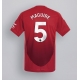 Manchester United Harry Maguire #5 Replike Domaci Dres 2024-25 Kratak Rukav